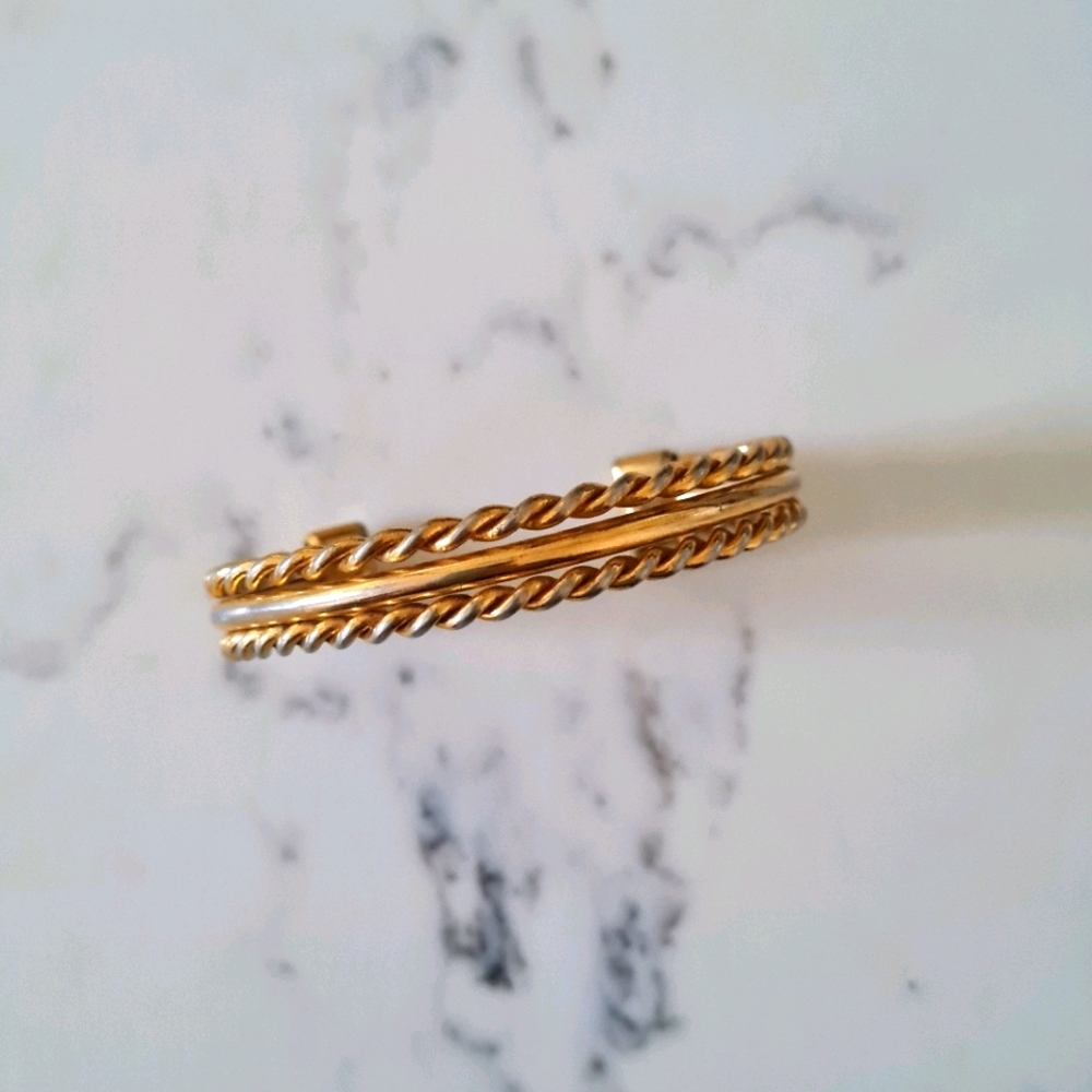 Gold Cuff Bracelet